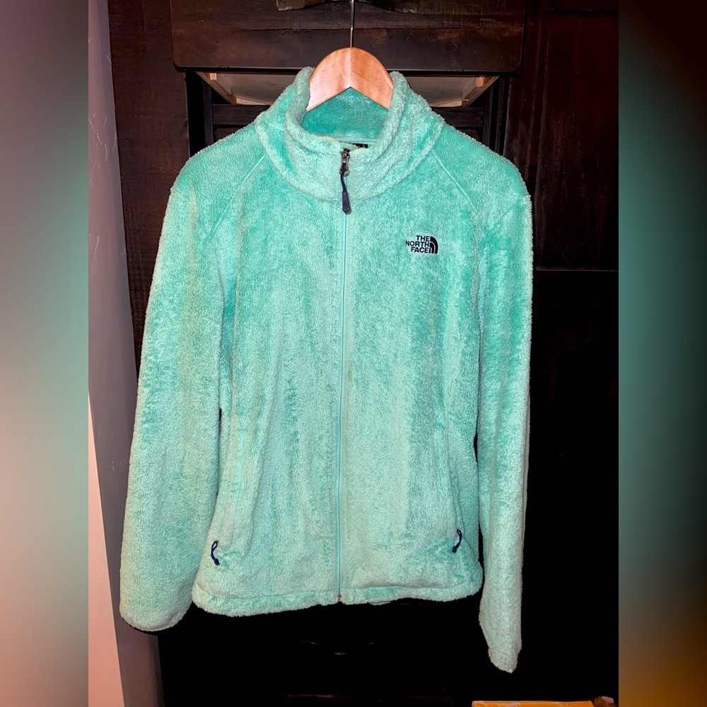 Women’s The North Face Teal Full Zip Up Jacket